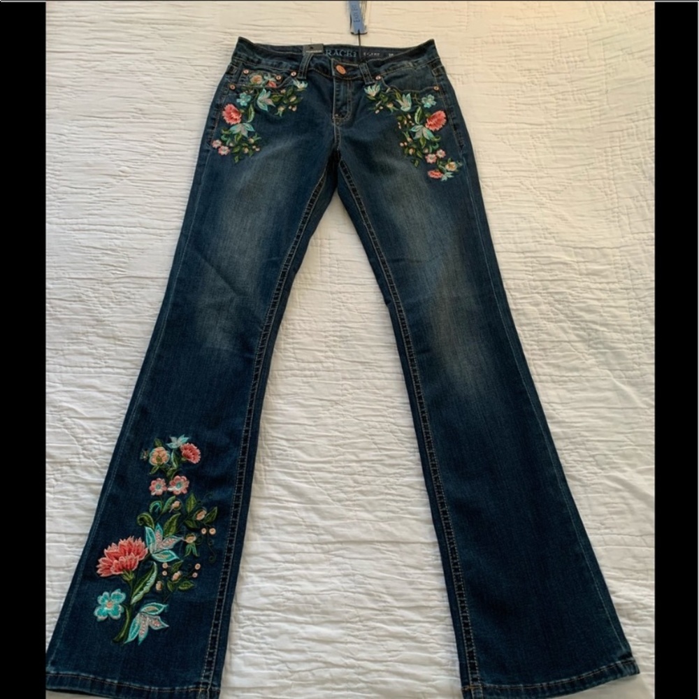 Last 1  🎉FINAL SALE 🎉Grace in LA Bootcut Jeans - Picture 7 of 8